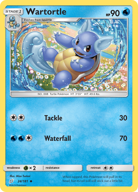 Wartortle (24) — Team Up