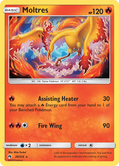 Moltres (38) — Lost Thunder