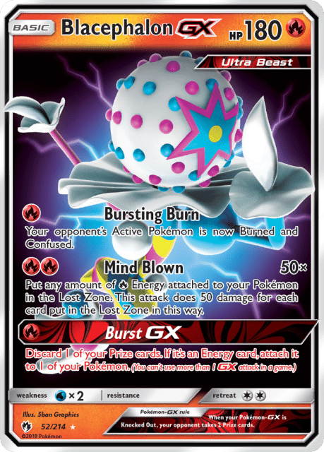 Blacephalon-GX (Shintaro Ito) (52) — Lost Thunder