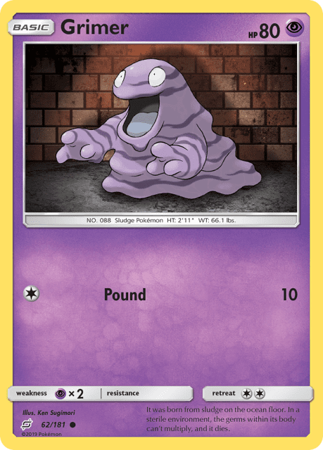 Grimer (62) — Team Up
