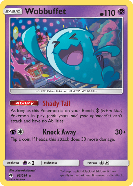 Wobbuffet (93) — Lost Thunder