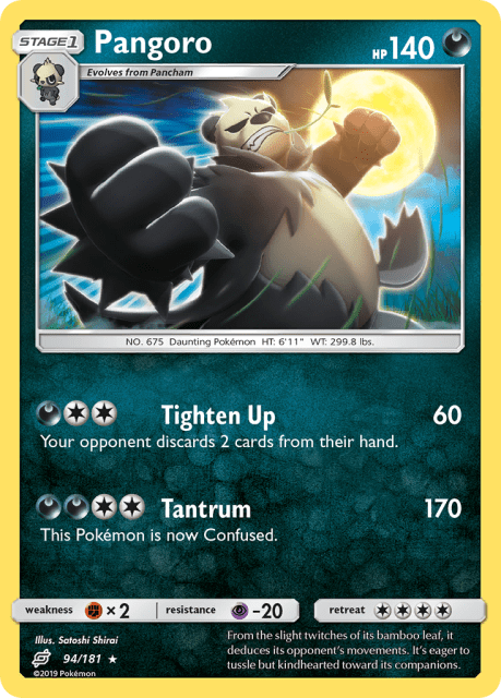 Pangoro (94) — Team Up