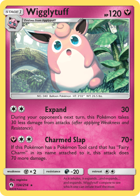 Wigglytuff (134) — Lost Thunder
