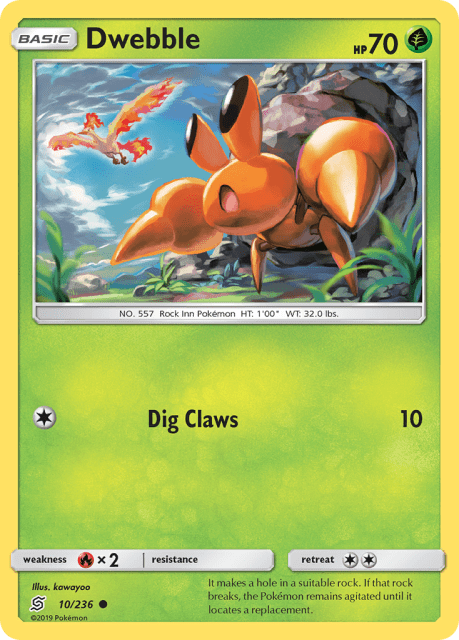 Dwebble (Reverse Holofoil) (10) — Unified Minds