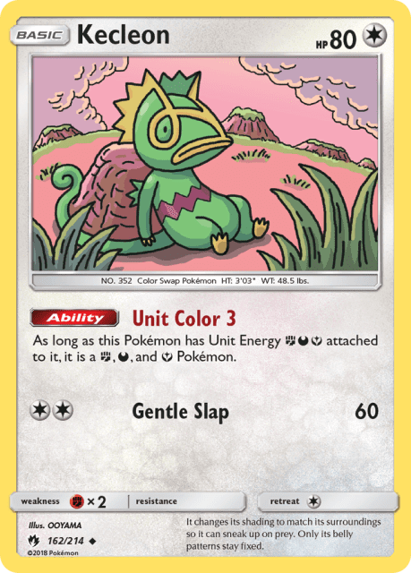 Kecleon (Reverse Holofoil) (162) — Lost Thunder