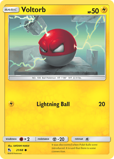 Voltorb (21) — Hidden Fates