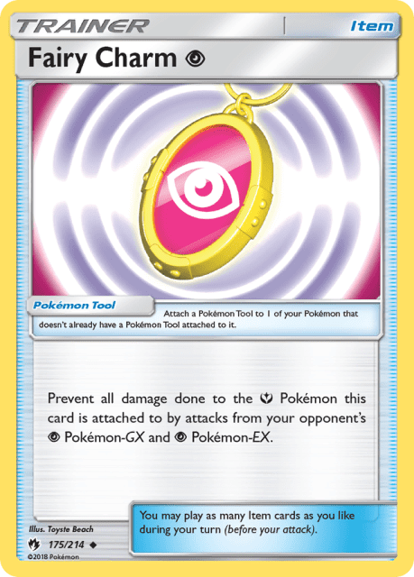 Fairy Charm Psychic (Reverse Holofoil) (175) — Lost Thunder