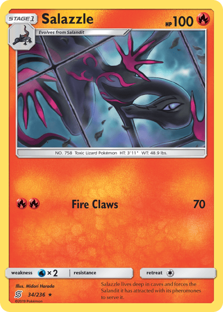 Salazzle (Charizard Stamp23) (34) — Unified Minds
