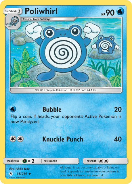 Poliwhirl (38) — Unbroken Bonds