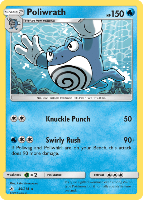 Poliwrath (39) — Unbroken Bonds