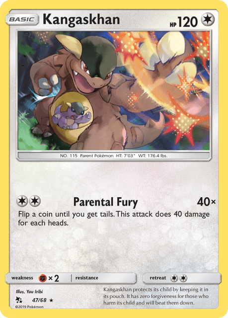Kangaskhan (47) — Hidden Fates