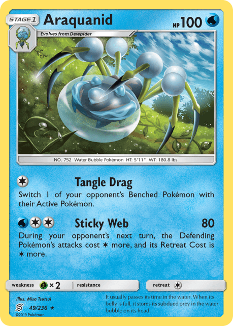 Araquanid (Reverse Holofoil) (49) — Unified Minds