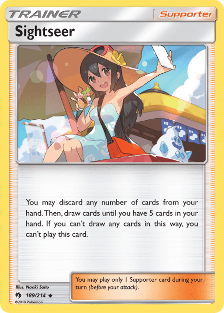 Sightseer (Reverse Holofoil) (189) — Lost Thunder