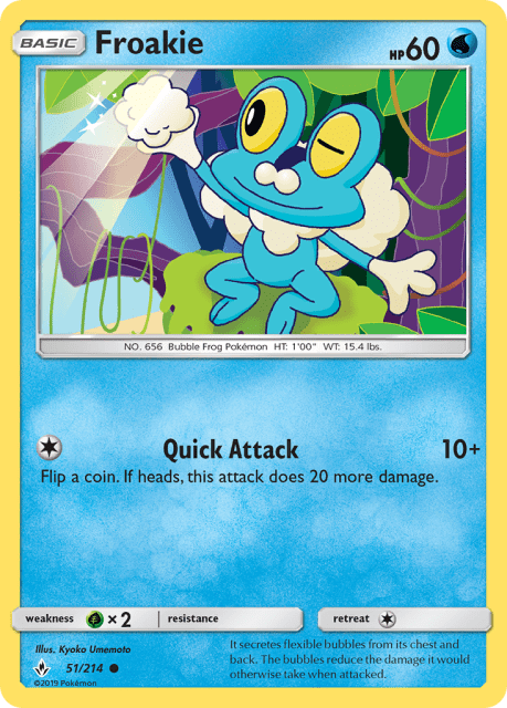Froakie (51) — Unbroken Bonds
