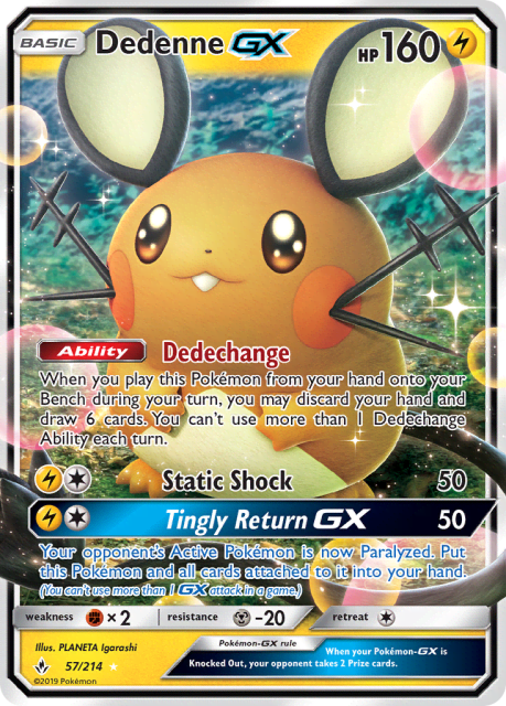 Dedenne-GX (Haruki Miyamoto) (57) — Unbroken Bonds
