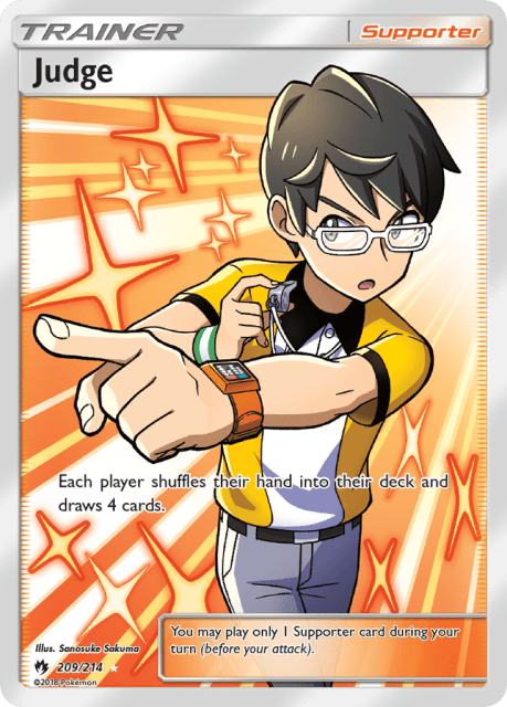 Judge (Holofoil) (209) — Lost Thunder