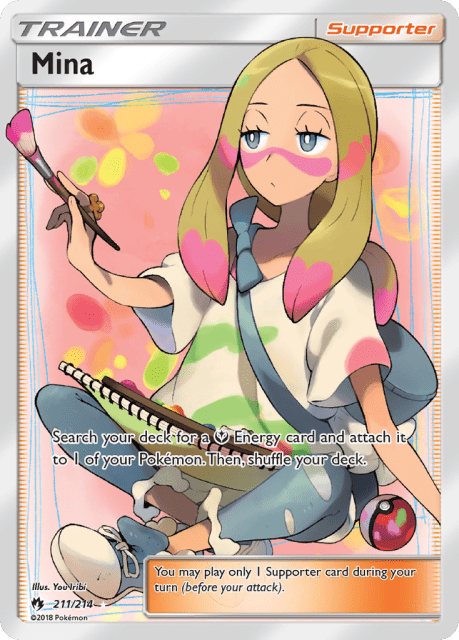 Mina (Holofoil) (211) — Lost Thunder