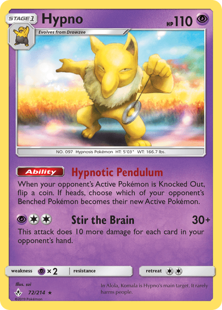 Hypno (72) — Unbroken Bonds