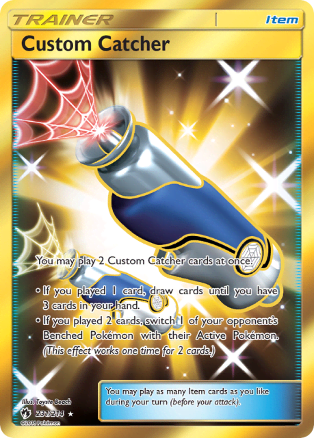 Custom Catcher (Holofoil) (231) — Lost Thunder