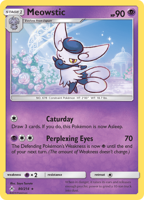 Meowstic (Reverse Holofoil) (80) — Unbroken Bonds