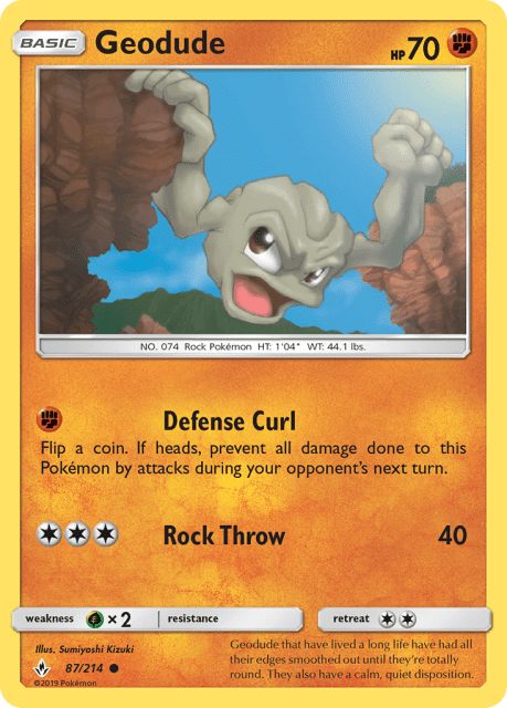 Geodude (87) — Unbroken Bonds