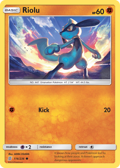 Riolu (116) — Unified Minds