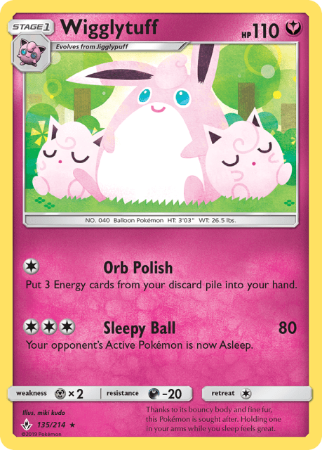Wigglytuff (135) — Unbroken Bonds