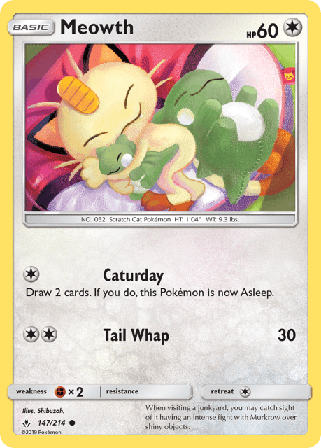 Meowth (147) — Unbroken Bonds