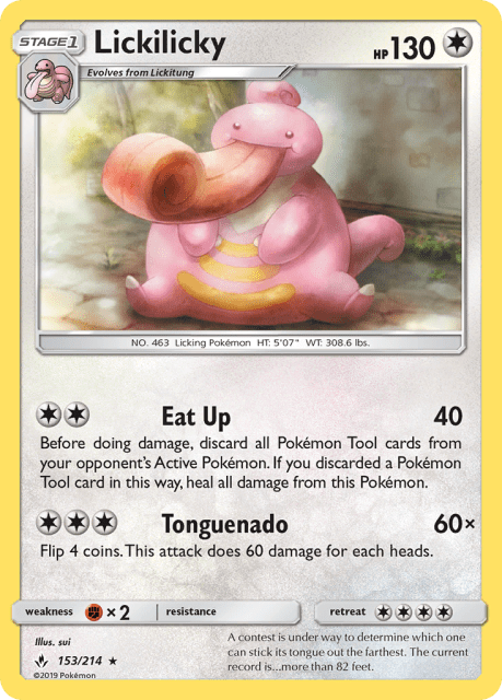Lickilicky (153) — Unbroken Bonds