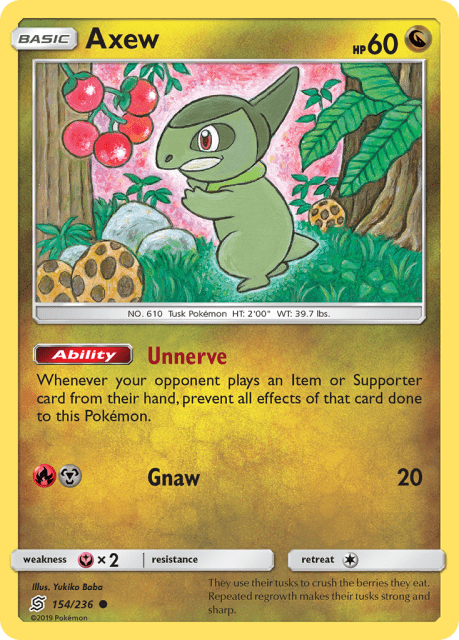 Axew (154) — Unified Minds