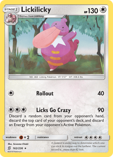 Lickilicky (162) — Unified Minds