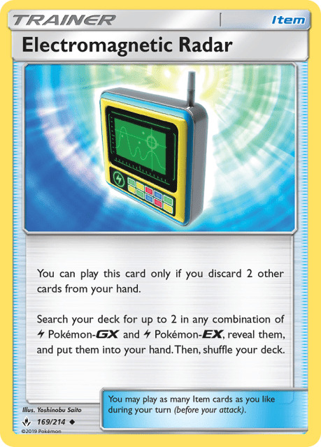 Electromagnetic Radar (Reverse Holofoil) (169) — Unbroken Bonds