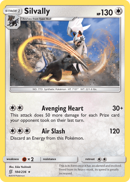 Silvally (Holofoil) (184) — Unified Minds