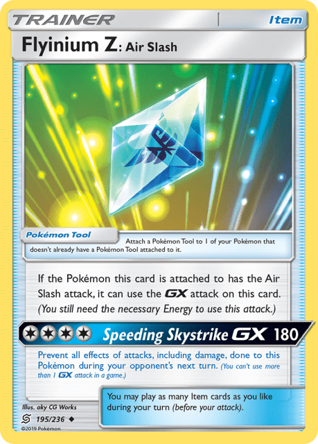 Flyinium Z: Air Slash (195) — Unified Minds