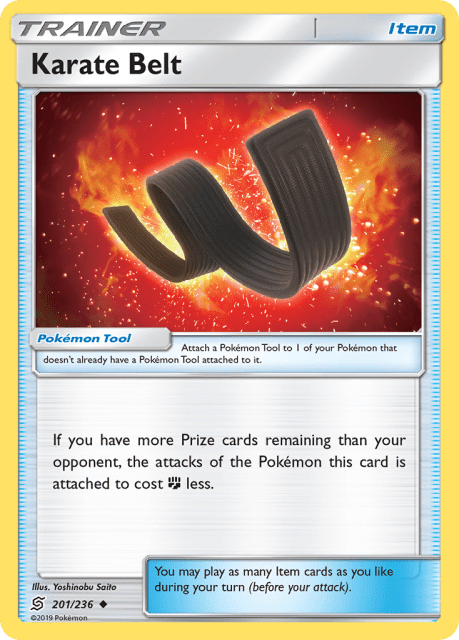 Karate Belt (Reverse Holofoil) (201) — Unified Minds