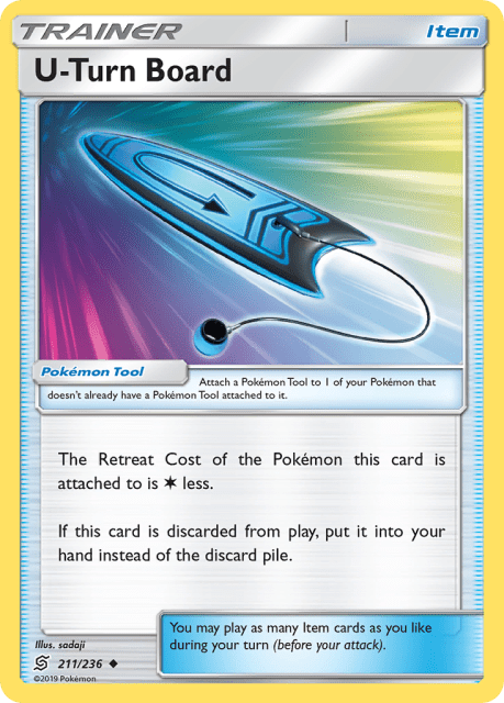 U-Turn Board (Reverse Holofoil) (211) — Unified Minds