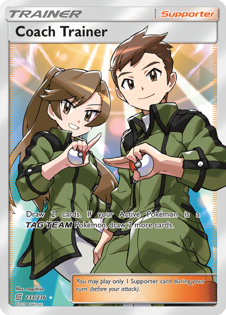 Coach Trainer (Holofoil) (233) — Unified Minds