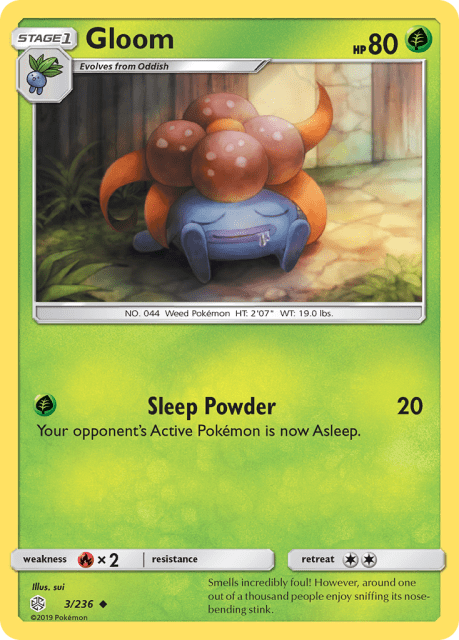 Gloom (Reverse Holofoil) (3) — Cosmic Eclipse