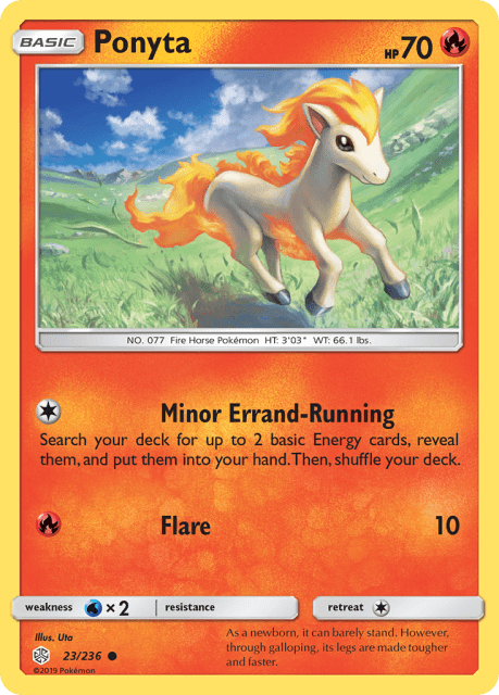 Ponyta (23) — Cosmic Eclipse