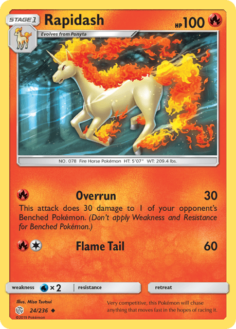 Rapidash (24) — Cosmic Eclipse
