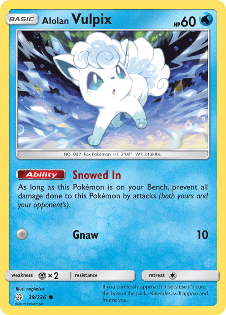 Alolan Vulpix (39) — Cosmic Eclipse