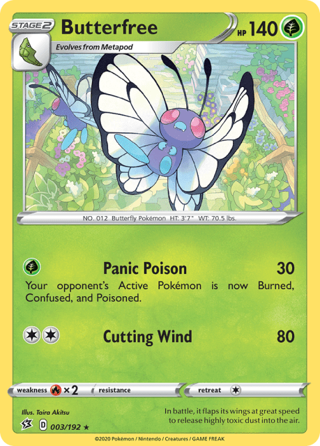 Butterfree (3) — Rebel Clash