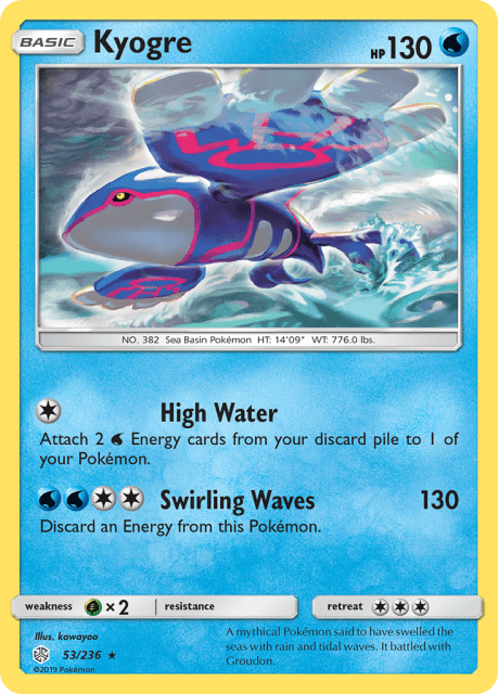 Kyogre (53) — Cosmic Eclipse