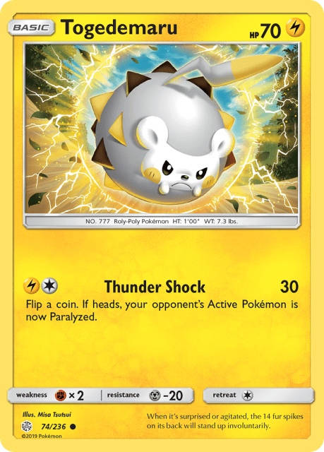 Togedemaru (74) — Cosmic Eclipse