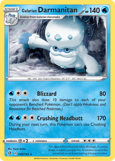 Galarian Darmanitan (48) — Rebel Clash