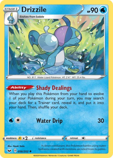 Drizzile (Reverse Holofoil) (56) — Sword & Shield