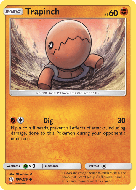 Trapinch (108) — Cosmic Eclipse