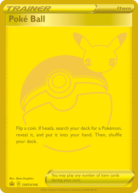 Poké Ball (Holofoil) (SWSH146) — SWSH Black Star Promos