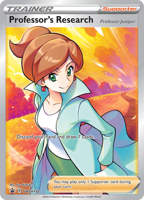 Professor's Research (Holofoil) (SWSH152) — SWSH Black Star Promos
