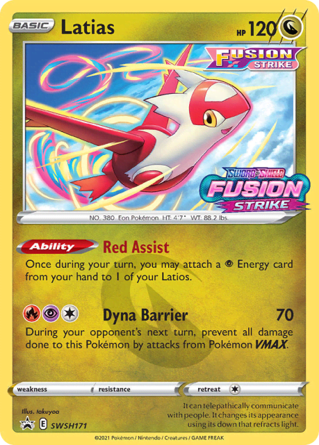 Latias (Holofoil) (SWSH171) — SWSH Black Star Promos